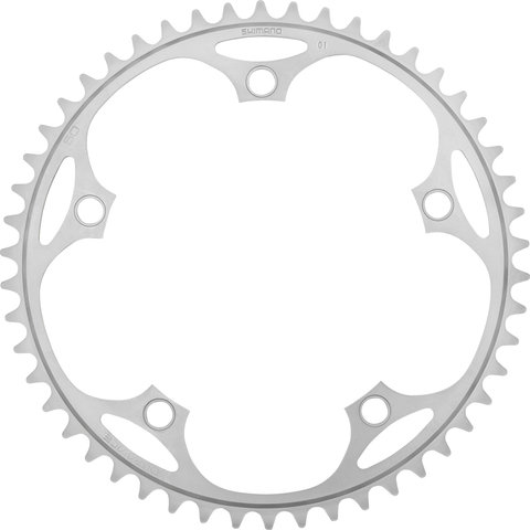 Shimano Dura-Ace Track FC-7710 5-Arm Singlespeed 1/2"x3/32" Chainring - grey/50 tooth