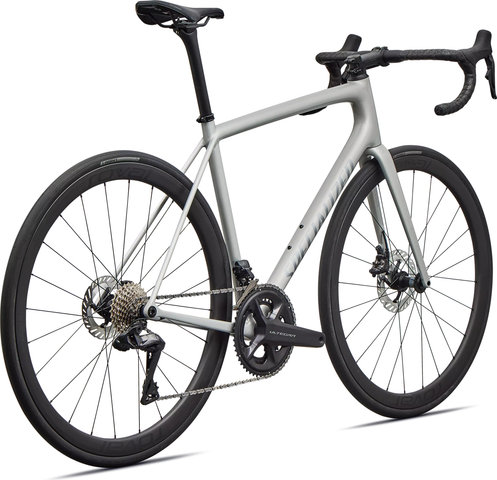 Specialized Aethos Expert Di2 28" Carbon Rennrad - gloss dolomite metallic-blue pearl over shadow silver/XS/28"/165,0 mm