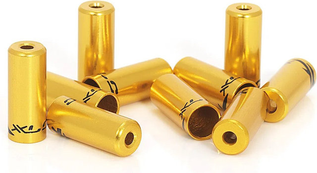 XLC Capuchons pour Gaines de Câble de Frein BR-X10 - 50 pièces - gold