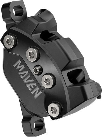 SRAM Maven Silver Scheibenbremse - black anodized/Vorderrad/Flip-Flop (seitenunspezifisch)