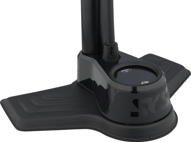 SKS Air-X-Plorer Digi 10.0 Floor Pump w/ Digital Pressure Gauge - black-orange