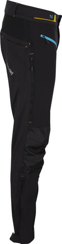 dirtlej Pantalones Trailscout Half & Half - black-turq/M