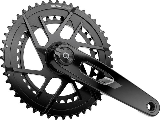 SRAM Rival E1 DUB DM 2x12-fach Powermeter Kurbelgarnitur - black/172,5 mm 35-48