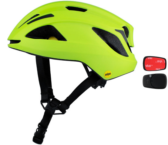 Specialized Crash Bundle - Casque Align II MIPS avec ANGi - hyperviz-black reflective/56 - 60 cm