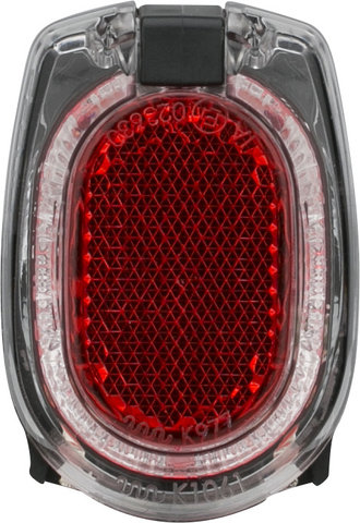 busch+müller Lampe Arrière à LED Secula Plus (StVZO) - rouge-transparent/fixation aux haubans