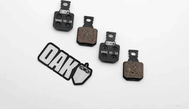 OAK Components Pastillas de freno de disco HyperStop para Magura MT - black | Orgánico
