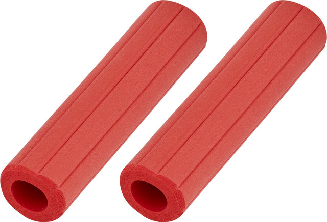 ESI Ribbed Chunky Silikon Lenkergriffe - red | 130 mm