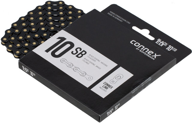 Connex Cadena 10SB Black Edition 10 velocidades - negro-dorado/10 velocidades