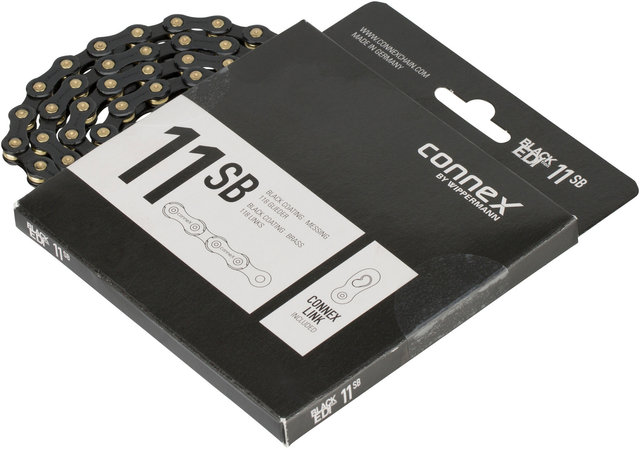 Connex 11SB Black Edition 11-fach Kette - schwarz-gold/11 fach