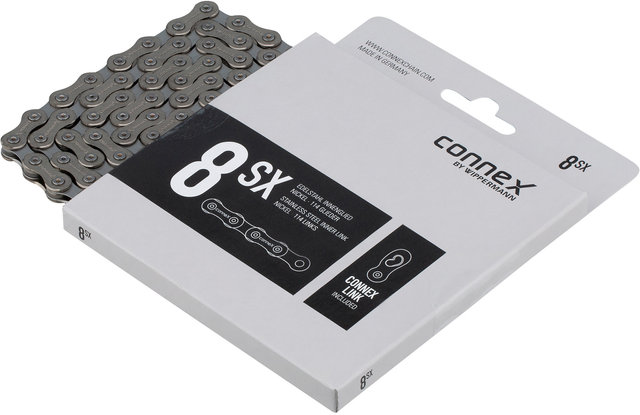 Connex 8sX 8-speed Stainless Steel Chain - silver/8-speed