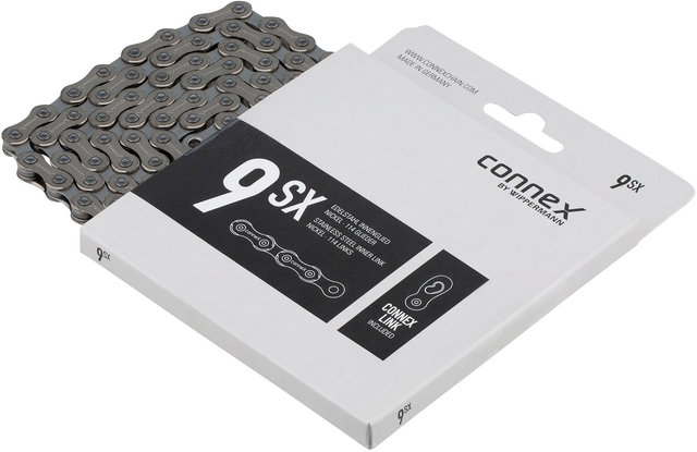 Connex Chaîne en Acier Inoxydable 9SX 9 vitesses - universal/9 vitesses