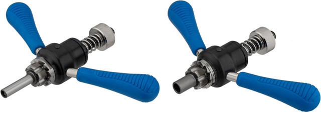 Schneidfräswerkzeug für Tretlagergewinde und Gehäuse - silber-blau/BSA