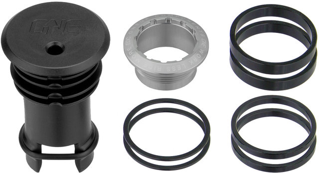 Couvercle de Jeu de Direction EDC Top Cap - silver/1 1/8"