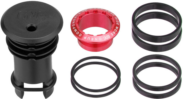 OneUp Components Tapa de juego de dirección EDC Top Cap - red/1 1/8"