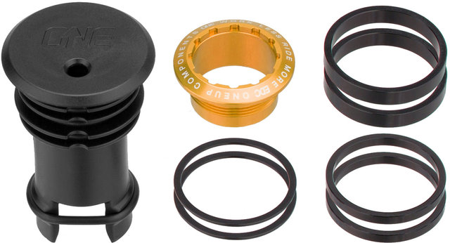 Couvercle de Jeu de Direction EDC Top Cap - orange/1 1/8"