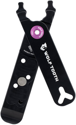 Wolf Tooth Components Alicates universales Pack Pliers Master Link - black-purple/universal