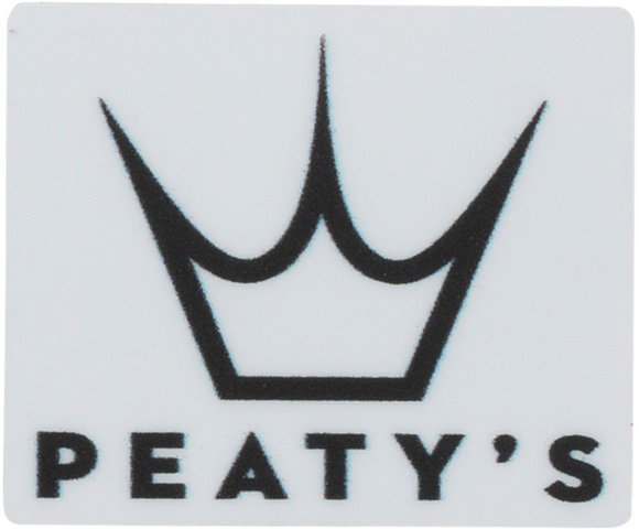 Peatys Autocollant Crown Logo - blanc/universal