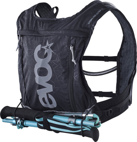 EVOC Sac à Dos D'Hydration Hydro Pro Ultra 1,5 + Poche à Eau 1,5 L - black/1500 