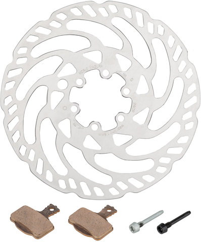 Magura MDR-C Brake Rotor & Pad Kit, 6-bolt 160 mm - 7.R/160 mm