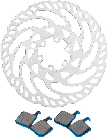 Magura MDR-C Brake Rotor & Pad Kit, 6-bolt 160 mm - 9.C/160 mm