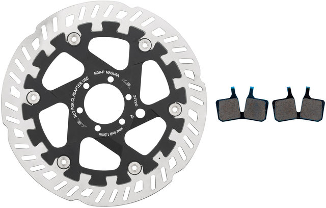 Magura Set Disque de Frein MDR-P et Plaquettes 6 trous 180 mm - 9.C/180 mm