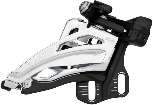 Shimano Dérailleur Avant Deore FD-M5100 2/11 vitesses - noir/E-Type / Side-Swing / Front-Pull