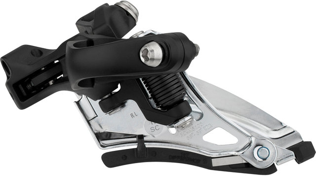 Shimano Deore FD-M5100 2-/11-speed Front Derailleur - black/mid clamp / side-swing / front-pull