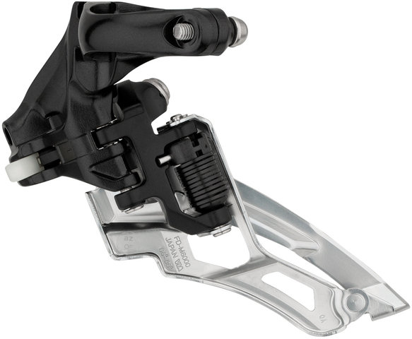 Shimano Deore FD-M6000 3-/10-speed Front Derailleur - black/high clamp / side-swing / front-pull