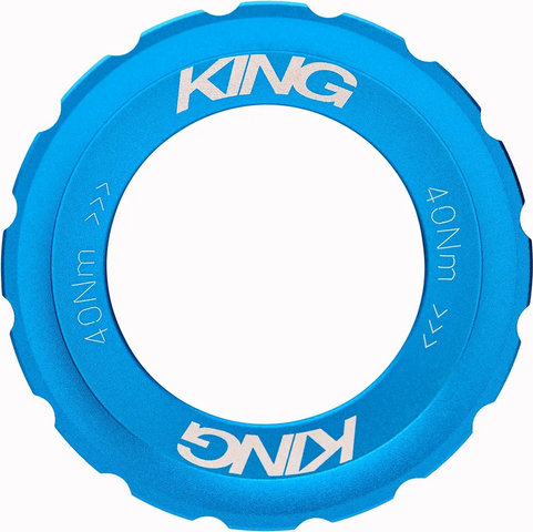 Chris King Centre Lock Lockring - matte turquoise