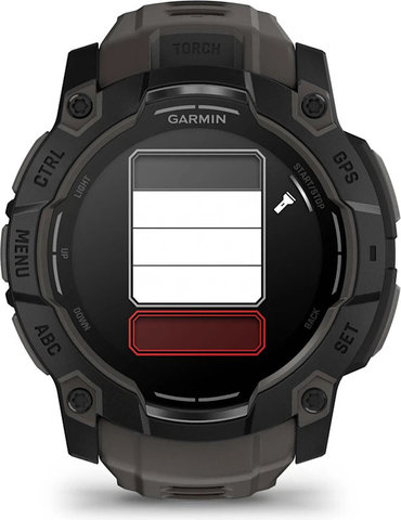 Garmin Instinct 3 50 mm AMOLED GPS multisport smartwatch - black