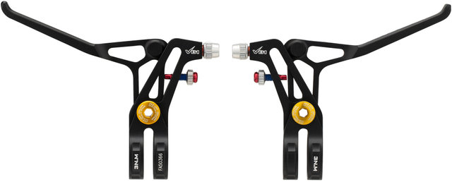 KCNC VB1-7075 Brake Lever Set - black/set (front+rear)