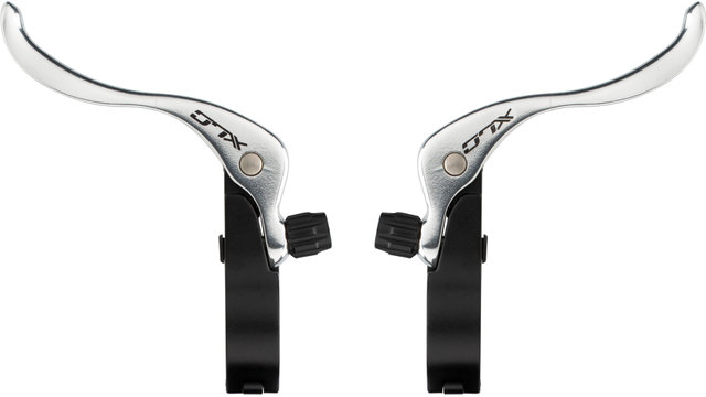 XLC BL-R02 Cross Brake Lever Set - black-silver/26.0 mm