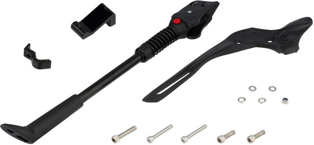 Soporte trasero 673 FOX uni - negro/26"-28"