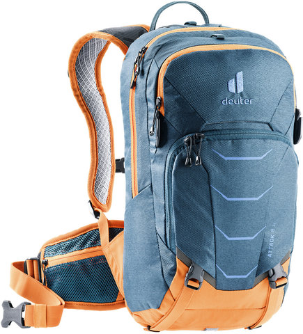 Attack 8 JR Backpack w/ Back Protector - arctic-mandarine/8 litres