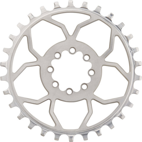 5DEV titanium Direct-Mount Chainring 8-Bolt 11-/12-speed - raw/30 