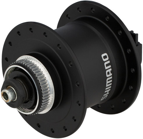 Shimano Dynamo de Moyeu Alivio Disc Center Lock DH-T4050-1D - noir/9 x 100 mm / 32 trous