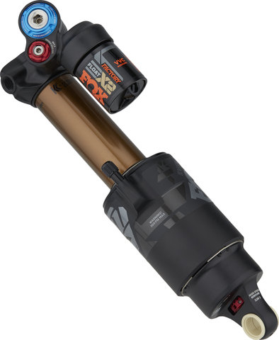Fox Racing Shox Float X2 Factory Dämpfer für RAAW Yalla! Werkstattverpackung - black-orange | 225 mm x 75 mm