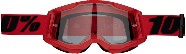Clear Lens STRATA 2 Goggle Red