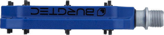 Burgtec Pédales à Plateforme MK4 Composite - deep blue