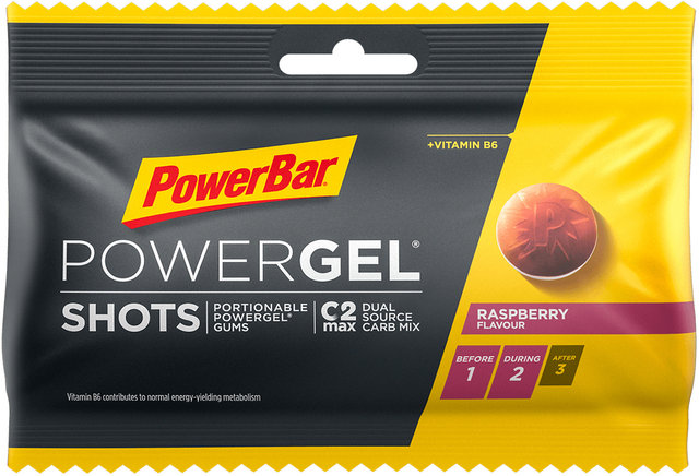 PowerGel Shots Caramelos de goma - 1 bolsita - raspberry/60 g