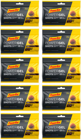 Powerbar Gommes PowerGel Shots - 10 sachets - cola - caffeine/600 g