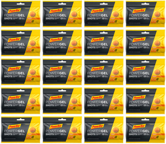 Powerbar Gommes PowerGel Shots - 20 sachets - orange/1200 g