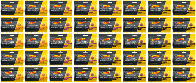 Powerbar PowerGel Shots Caramelos de goma - 40 bolsitas - mixto/2400 g