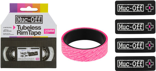 Muc-Off Cinta para llantas Rim Tape 10 m - universal/25 mm