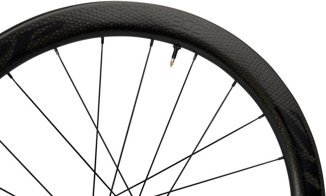 Zipp 303 Firecrest® 650B Carbon Clincher Tubeless Disc 6-Loch Laufrad - black/27,5" HR 10x135 SRAM XDR