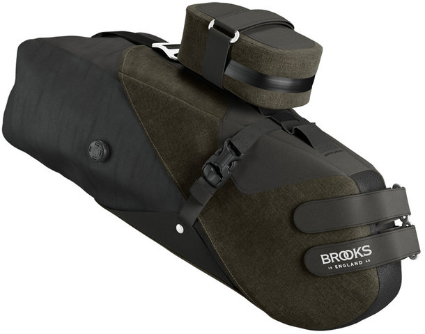 Brooks Bolsa de sillín Scape Seat Bag - mud green/8 litros