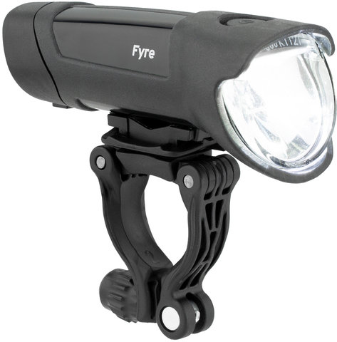 busch+müller LED Ixon Fyre LED + set ilumina. c. conector a red c. aprobación StVZO - negro-plata/universal