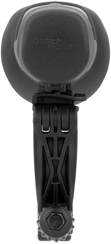 busch+müller Ixon Fyre LED + Netzgerät Beleuchtungsset mit StVZO-Zulassung - silber-schwarz/universal