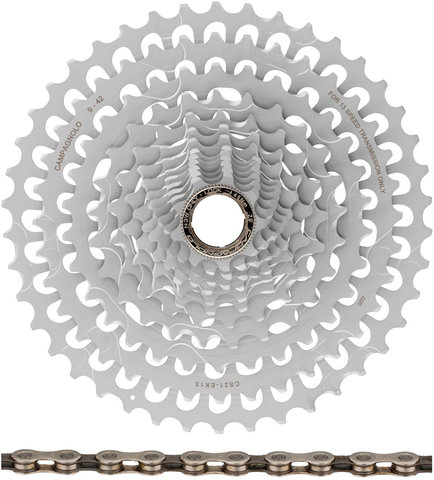 Campagnolo Grupo Ekar 13 velocidades 42 con freno de disco - negro/170,0 mm 42 Dientes, 9-42