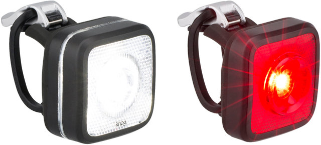Blinder MOB USB LED Twinpack con aprobación StVZO - black/universal